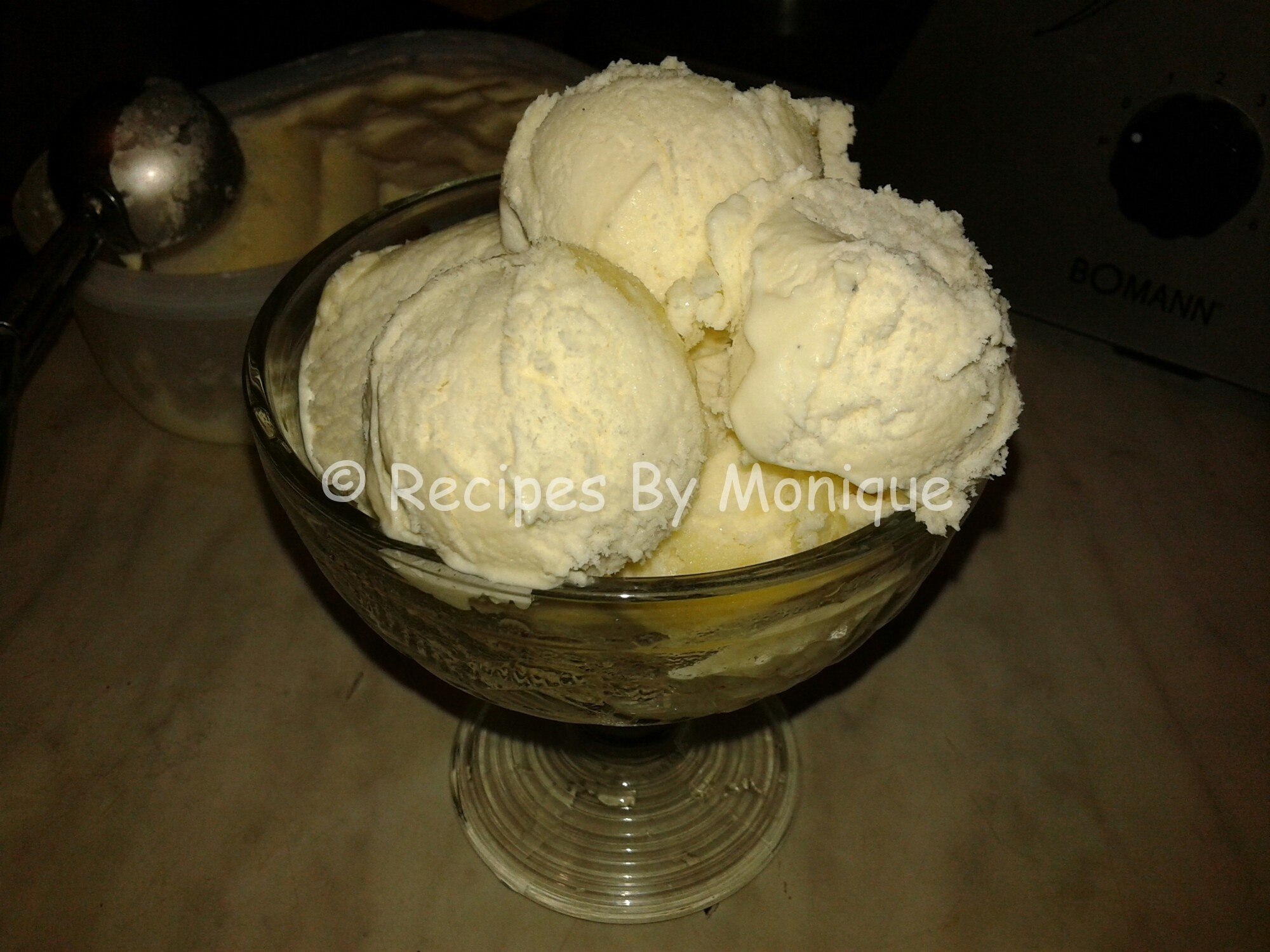 Înghețată De Vanilie