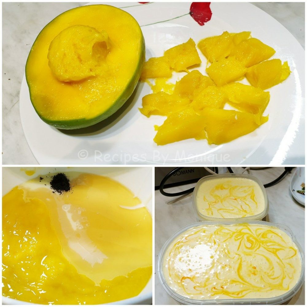 Înghețată de mango